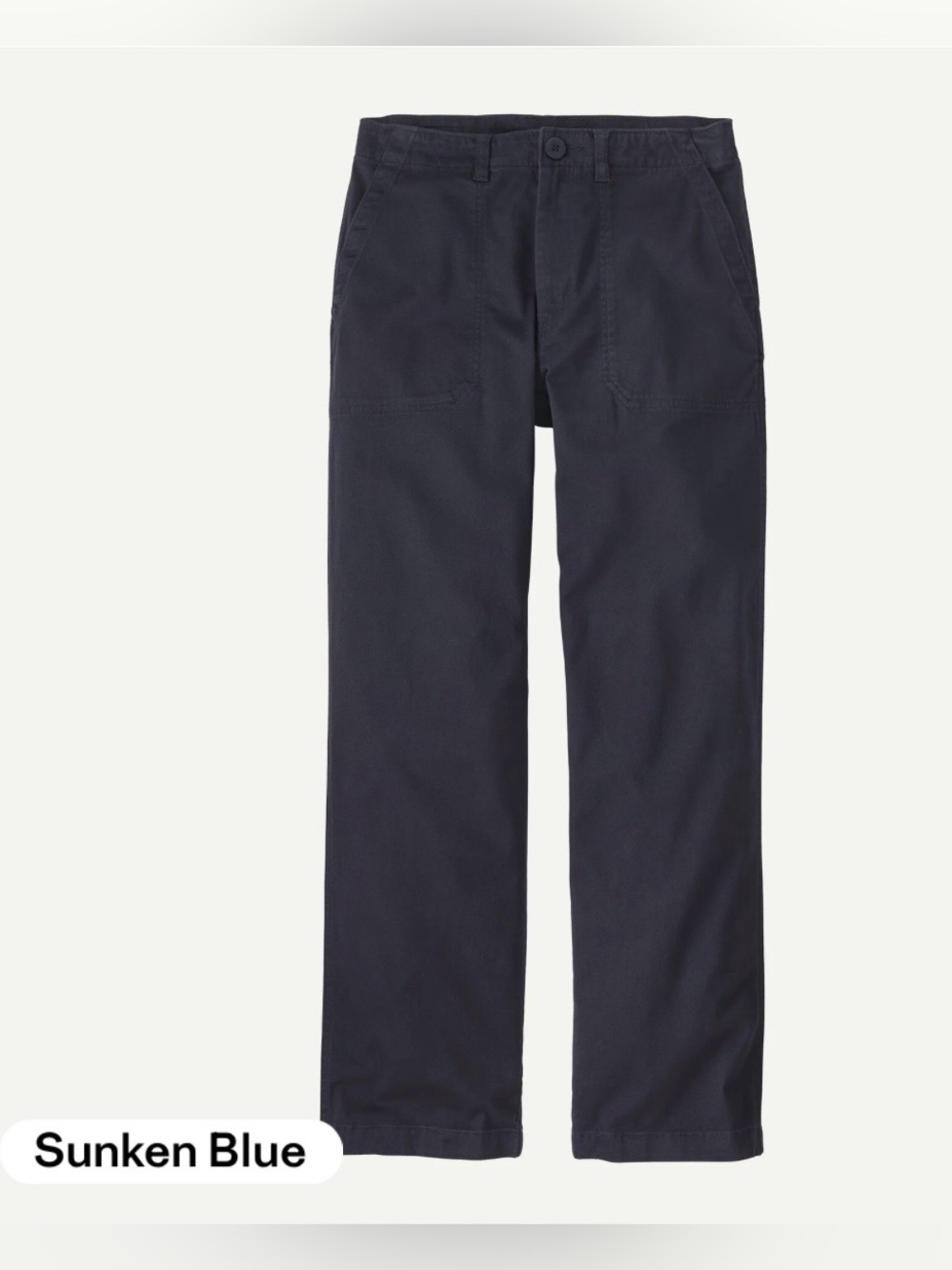 Patagonia Women’s Utility Pants - Slate Blue - Picture 3 of 7